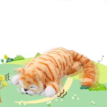 1 BUC 30cm Simulare Amuzant Pisica Jucării de Pluș Gratuit Roll Râde Copii Drăguț Electric Cat Păpuși Jucărie de Pluș Jucarii Copii Cadouri