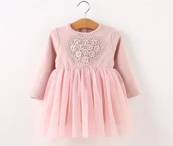 De vânzare cu amănuntul--2016 NOUĂ fete rochie fete Drăguț tifon rochie Haine pentru Copii 2-6YEAR 5pcs/1lot