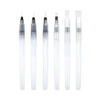 6PCS Portabil Pensula de Culoare de Apă Perie Creion Moale Perie Acuarelă Stilou pentru Incepatori Pictura Desen de Artă