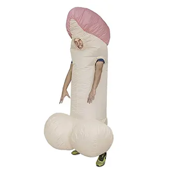 Gonflabile Dick Willy Penisului Costum Cosplay Costum Adult De Lux Rochie De Petrecere