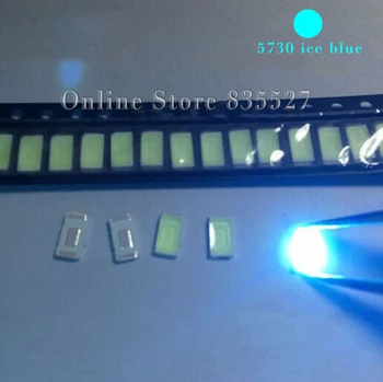 1000pcs/lot LED 5730 SMD margele lampa de înaltă luminozitate 0,5 W gheață diodă emițătoare de lumină albastră