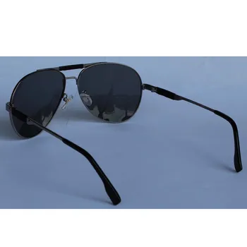 Punte dublă ochelari de soare Unisex moda vintage Polarizate omul Clasic scut Brand de ochelari de Soare barbati gafas de sol lentile gri eyecare