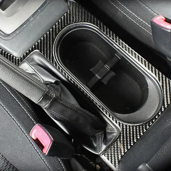 Pentru Subaru Forester 2013-2018 Mașină Reală Fibra de Carbon Central de Control Cana de Apa Titularul Acoperi Trim Cadru Accesorii