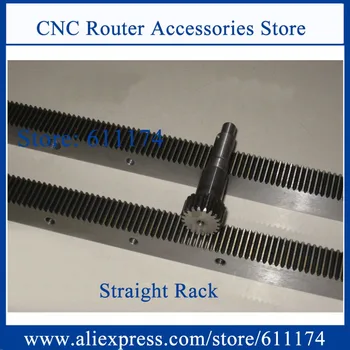 De înaltă precizie de Drept rack pinion și echipamentul, modul de 1,25 dimensiune 22mm x 25mm x 1200mm Precizie C7 raft și a uneltelor