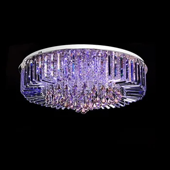 Modern Lumini Plafon de cristal industriale, iluminat living XUYIMING