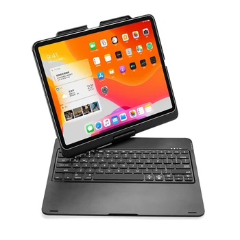 F129-Ca 12.9 în Tableta cu Tastatura Bluetooth pentru iPad Pro de 360 de Grade de Rotație fără Fir Acoperă cu amestec de Lumină
