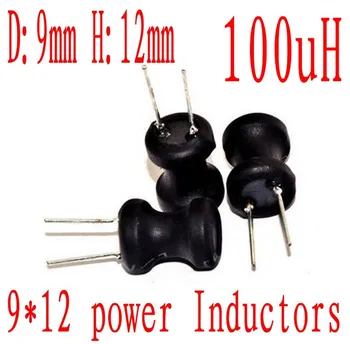 DIP Inductor 9*12mm 100uh 101 Radial Duce Inductor de putere 9mm*12mm 100UH 500pcs/lot