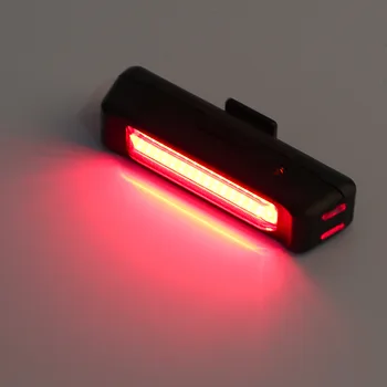 Material ABS 100LM LED COB USB Baterie Reîncărcabilă Cap Flash de Lumină biciclete Biciclete Coada de Siguranță Lampa de Montare pe Ghidon