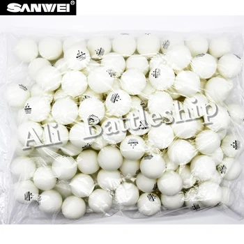 SANWEI 1 Stele 40+ Material Nou Păreau PP Minge mingi de Tenis de Masă / masă de ping-pong 100buc/punga