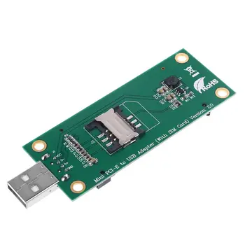Mini PCI-e Wireless WWAN Adaptor USB pentru Card Cu Slot de SIM Card pentru HUAWEI ZTE