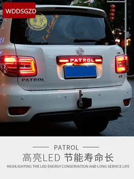 PENTRU Nissan Patrol Y62 2012-2019 Hayon Portbagaj Lumina de Frână cu LED Lumina Tăiați Banda de Semnalizare Patrol Y62 Accesorii