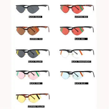 RBROVO Cateye Retro ochelari de Soare pentru Femei ochelari de Soare de Designer pentru Femei 2021 Ochelari de Înaltă Calitate Pentru Femei de Lux Oculos De Sol Feminino