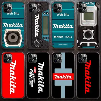 Unelte Makita Telefon Caz pentru iPhone 8 7 6 6S Plus X 5S SE 2020 XR 11 12 Pro mini pro XS MAX