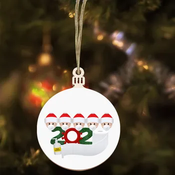 2020 decoratiuni de anul Nou Decorare Pom de Crăciun Luminat Pandantiv fără Chip Bătrân Pandantiv рождественские украшения