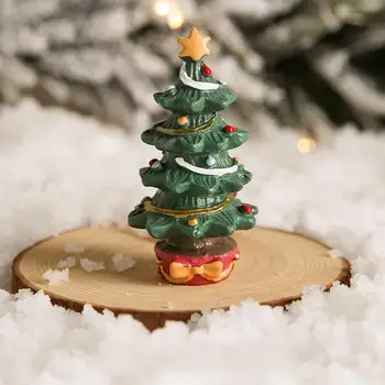 De Vânzare la cald Rasina de artizanat animale mici ornamente de Creatie ornamente de vacanță cadou om de zăpadă de Crăciun pom de Crăciun B4W5