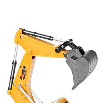 2.4 Ghz 8 Canal 1:24 RC Excavator jucărie RC Inginerie Auto din Aliaj si plastic Excavator RTR Pentru copii cadou de Crăciun
