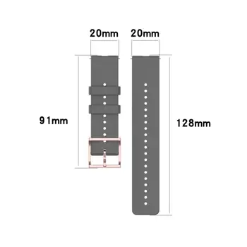 Curea din silicon Pentru POLAR Ceas Inteligent Trupa Watchband Pentru POLAR Grit X/Vantage M Dot Model de Înlocuire Brățară Bratari 22mm