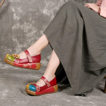 2019 casual pantofi pentru femei, din piele si pantofi pentru femei, moda de înaltă calitate și confortabil pantofi pentru femei
