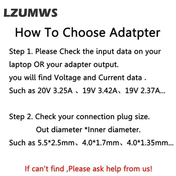 LZUMWS UE 20V 2.25 O 45W 4.0*1.7 MM Adaptor AC, Incarcator Pentru Lenovo YOGA 310 510 520 710 MIIX5 7000 de Aer 12 13 ideapad 320 100 110 N2
