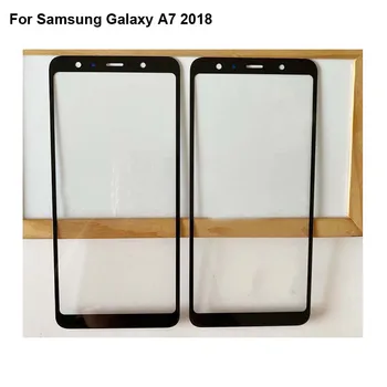 2 BUC UN+de Calitate Pentru Samsung Galaxy A7 2018 Ecran Tactil de 7 2018 Digitizer TouchScreen panou de Sticlă Fără Cablu Flex de Înlocuire