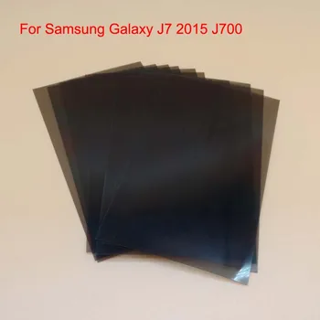 50pcs/lot LCD Polarizor Lumină Polarizată Film Pentru Samsung Galaxy J7 J700 J700F J700H J700M