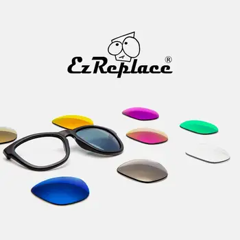 EZReplace Polarizat Lentile de Înlocuire pentru Oakley Abatere ochelari de Soare - BlkSirP Plus-BlkSirP