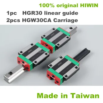 1 buc HGR30 1100 1200 1500 mm șină de ghidare liniare cu 2 buc HGW30CA bloc liniare transportul CNC piese
