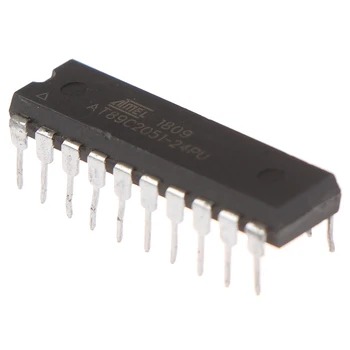 1 buc de Înaltă Calitate At89c2051-24pu 8-bit Microcontroler CMOS de 24 MHz Dip20