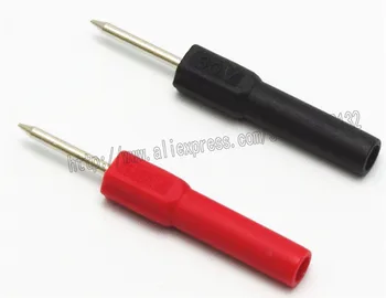 Izolare conectarea plug 4mm Masculin la 4mm de sex Feminin 4mm Banana Plug Vârful Ascuțit Jack Sonde Adaptor pentru Multimetru metru