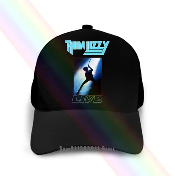 Thin Lizzy Live V18 Pălăria în Hard Rock Negru, Bleumarin Albastru Toate Marimile S-5Xl