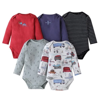 Salopetă pentru copii 5-pack infantil Salopeta Băiat și fete haine de Vară de Înaltă calitate, cu Dungi nou-născut ropa bebe Costum de Îmbrăcăminte
