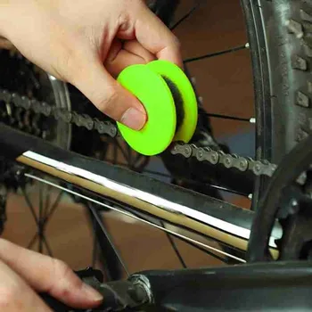 Lanț de bicicletă de ungere Instrumente de Biciclete de Ulei a Lanțului De Bicicletă Lubrifiant Curat Repara Dispozitivul Lubrifiant de Întreținere cu Role C L4Q7