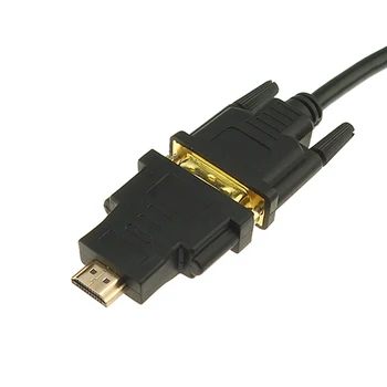 1BUC DVI de sex Feminin să compatibil HDMI de sex Masculin Adaptor Convertor HD-DVI-am Conector Pentru HDTV & PC