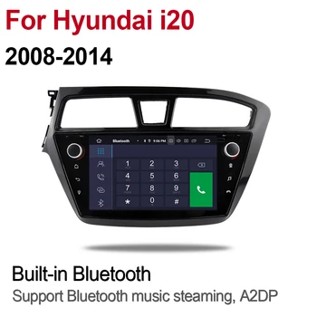 ZaiXi 2 Din Masina cu echipamentele de redare Multimedia Android 9 Radio Auto Pentru Hyundai i20 2008~DVD GPS 8 Nuclee 4GB+32GB Bluetooth, WiFi