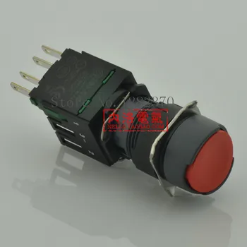 [ZOB] Import originale 16mm buton rotund de auto-resetarea XB6AA * 1B fără lumină 1NO --10buc/lot
