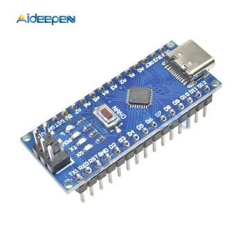Tip Adaptor de C CH340 Nano V3.0 ATMEGA328P-MU Microcontroler ATMEGA328 Modulul Adaptor Placa de Dezvoltare Arduino ATMEGA328