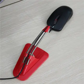 Universal Cu Mai Multe Culori Mouse-Ul Suportului De Cablu Mouse Bungee Cord Clip Computrer Linie De Sârmă Organizator Suport Accesoriu Perfect