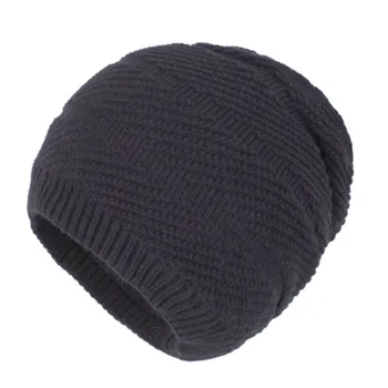 Unisex Pălărie de Iarnă Capac Tricotate Pentru Barbati Femei 2019 Solid, Gros, Moale, Cald, Strentch garnitură de Pluș Capac Beanie chelioși căciuli Gorro