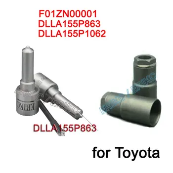 Diesel CR Injector Piese Duza DLLA155P1062, DLLA155P863, 093400-8630, DLLA155P1062 cu Duza de Nuci F01ZN00001 pentru Toyota
