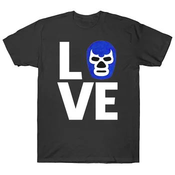 Barbati Tricou Hilar Place Wrestling-Ul Wrestler Mexican Masca Tricou Cadou Cool Imprimate Tricou Tricouri Top