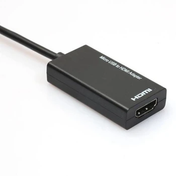Micro-USB La HDMI Adaptor Pentru Monitor TV HD 1080P Cablu Audio Și Video HDMI Converter Pentru Samsung HUAWEI HTC dispozitiv MHL