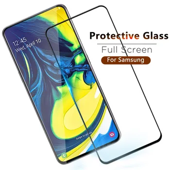 Acoperire completă de Sticla Pentru Samsung Galaxy A90 5G A80 A70 A40 A60 A50 A40 A30 A90 5G Sticla Caz Pentru Samsung Galaxy M30 M20 M10
