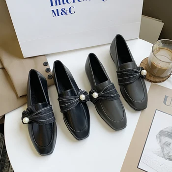 Explozie de stil cel mai bun-de vânzare doamnelor pantofi casual personalitate design culoare solidă sălbatice elegante de primavara toamna esențiale W40-13