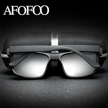 AFOFOO Bărbați HD Polarizat ochelari de Soare Brand Design Bărbați Piața de Conducere Ochelari de Soare Ochelari de cal Gafas UV400 Shades Ochelari de Oculos de sol