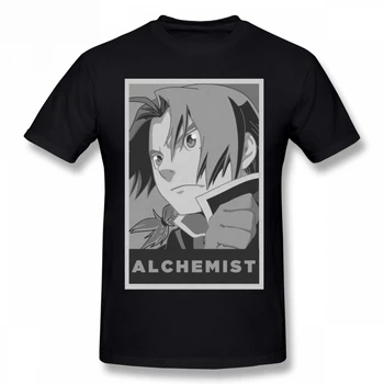 Nou Stil Fullmetal Alchemist Tricou Kpop Tricou Bărbați ' s Bumbac Crewneck XXXL cu Maneci Scurte T Shirt Pentru Baieti