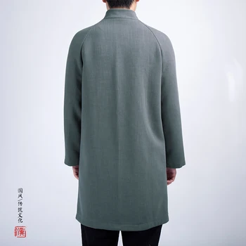 2020 Națională Chineză Stil Lung Geacă Bărbați Streetwear Mult Jacheta Barbati Hip Hop de Epocă vesta Kimono Coat 4XL
