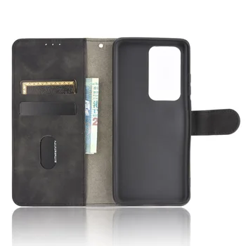 Simt Pielea De Afaceri Retro Flip Unic Magnet Design Stand Caz Acoperire Pentru Hua Wei P30 Lite P40 Pro Plus Portofel Card Multifuncțional