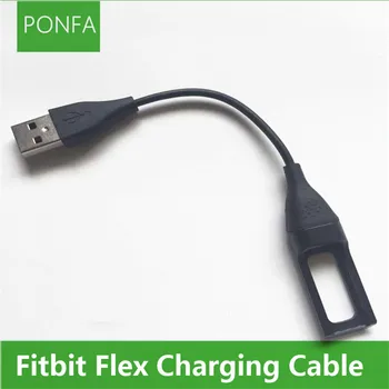 USB de Încărcare Cablu Cablu Încărcător pentru Fitbit Flex Band Brățară Brățară Negru Greutate de Lumină Portabile
