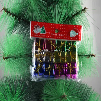 ZLJQ 12buc Spuma Cutii de Cadouri Ornamente pentru Pomul de Craciun DIY de Crăciun Pandantiv Anul Nou, Decoratiuni de Craciun Pentru Casa 7