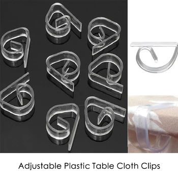 Fierbinte fata de masa din Plastic clip Reglabil din plastic flexibil față de masă clip bunuri de uz Casnic din material plastic de masă clip